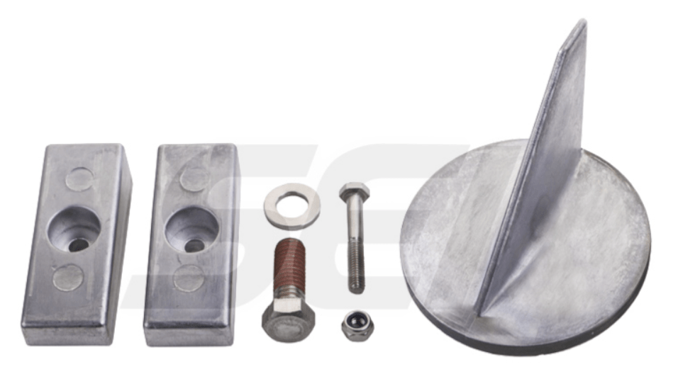 Mercury 3 & 4 Cylinder Outboard Lower Anode Kit SE205 - MarinePartsCo - 90 - 205 - 05K