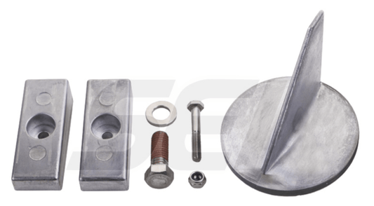 Mercury 3 & 4 Cylinder Outboard Lower Anode Kit SE205 - MarinePartsCo - 90 - 205 - 05K