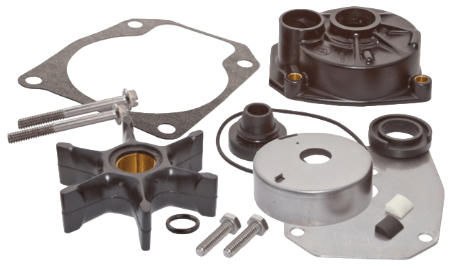 Johnson | Evinrude | OMC | Water Pump Kit, Complete (6 Vane Impeller)|5000308 - MarinePartsCo - 96 - 364 - 01BK