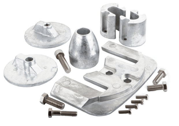 Bravo 3 Anode Kit, Zinc - MarinePartsCo - SKU: 90 - 128 - 71K